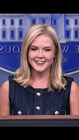 Really lovely questions and challenging answers for Karoline Leavitt #karolineleavitt2025 #donaldtrump #elonmusk 