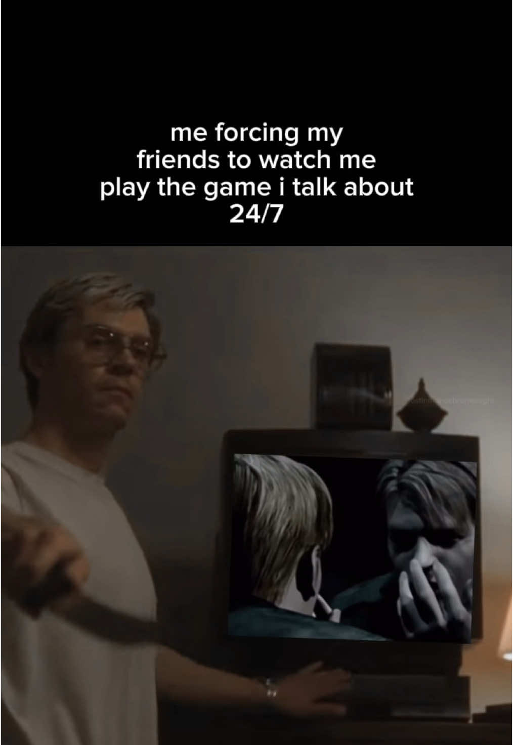 i’ll never shut up about silent hill 2  #silenthill #silenthill2 #fyp #jamessunderland #sh2 #meme #silenthilledit 