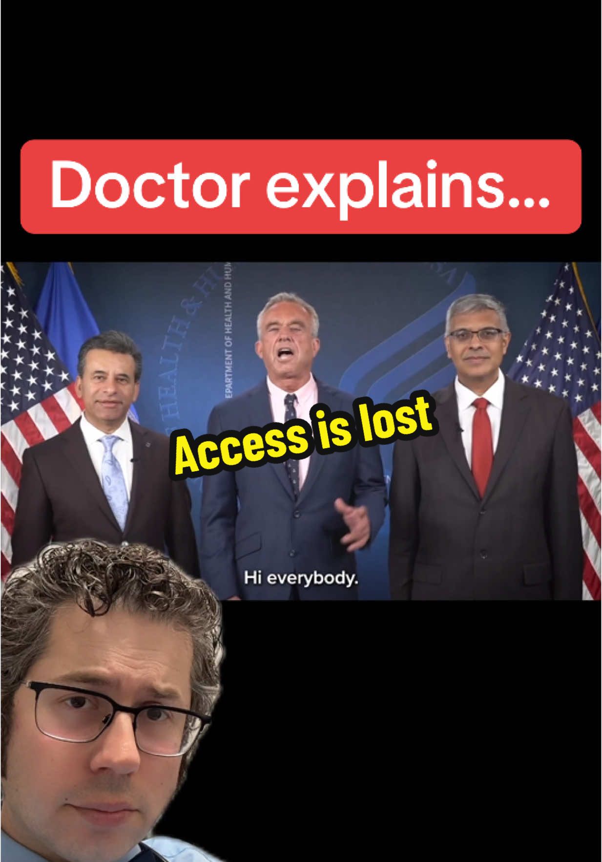 RFK Jr is removing access to COVID-19 vaccine for children and pregnant women. #vaccine #covid19 #tiktokdoc #LearnOnTikTok