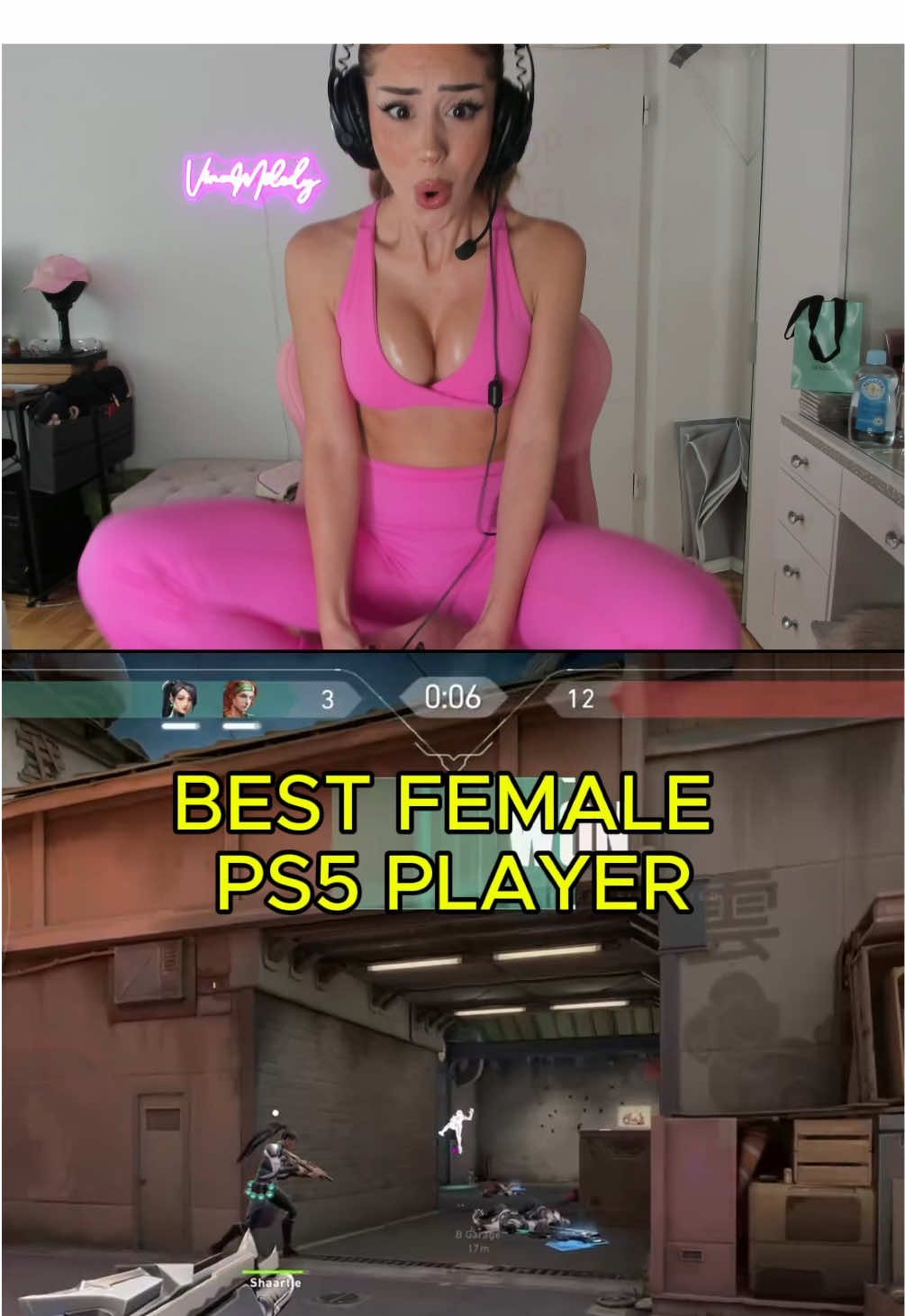 Am I the best female ps5 valorant player? #Valorant #valorantclips #valorantclip #GamerGirl #valorantplays #valorantedit 