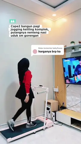 Membalas @babyfluww yuk buruan Co kak 😘 Treadmill #TreadmillWorkout #RunningOnTreadmill #TreadmillLife #CardioWorkout #TreadmillTraining #TreadmillRun #HomeWorkout #IndoorRunning #LariDiRumah #WorkoutDirumah #FitnessDiRumah #TreadmillChallenge #TreadmillGoals #TreadmillRoutine #TreadmillFitness #LariDiTreadmill #WorkoutCardio #CardioHarian #RunningGoals