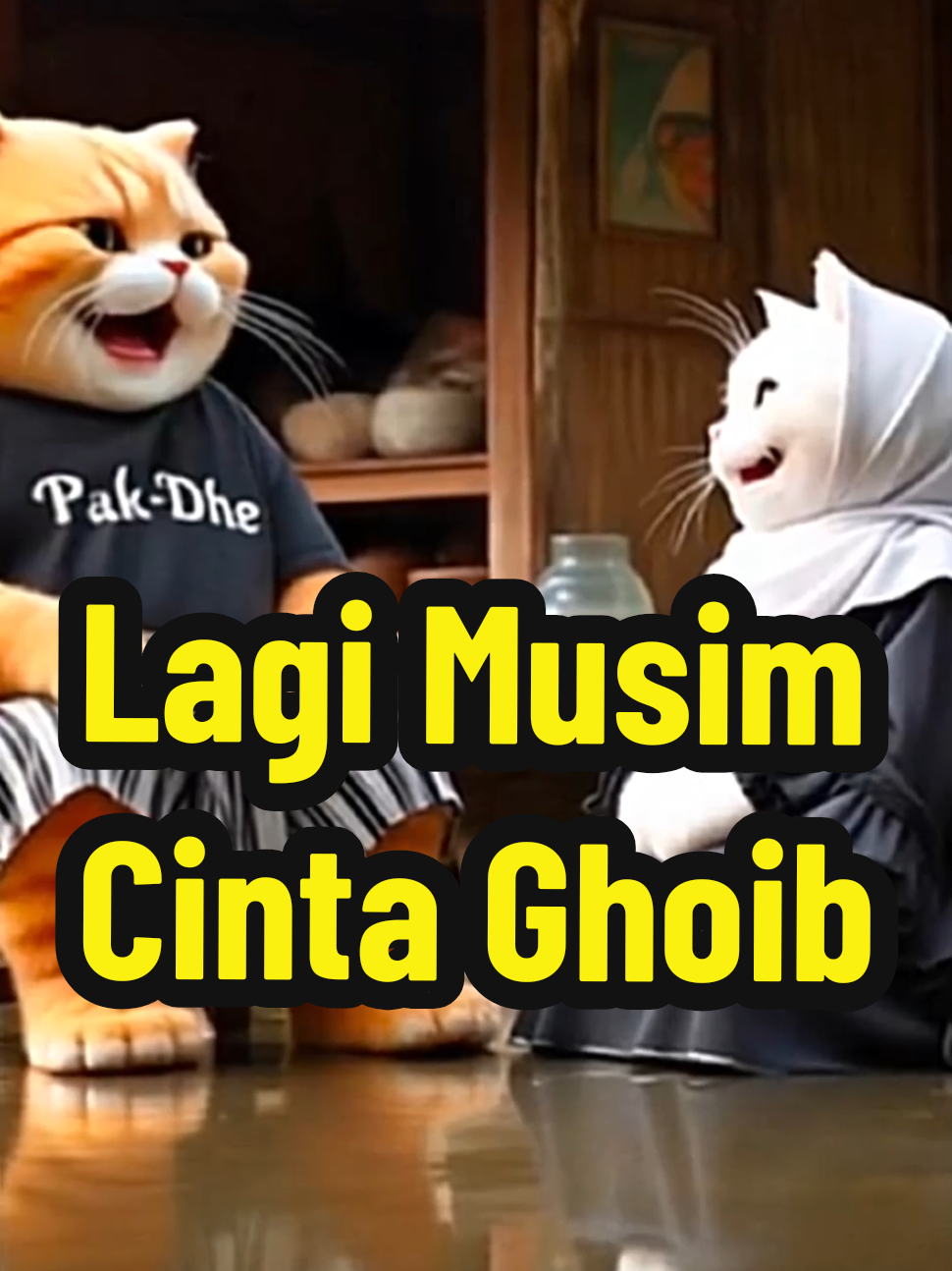Sekedar Hiburan Saja : Musim Cinta Ghoib #lucu_ngakak #lucu #videolucu #hiburan #kucinglucu #kucinggemoy #kocak #meme 