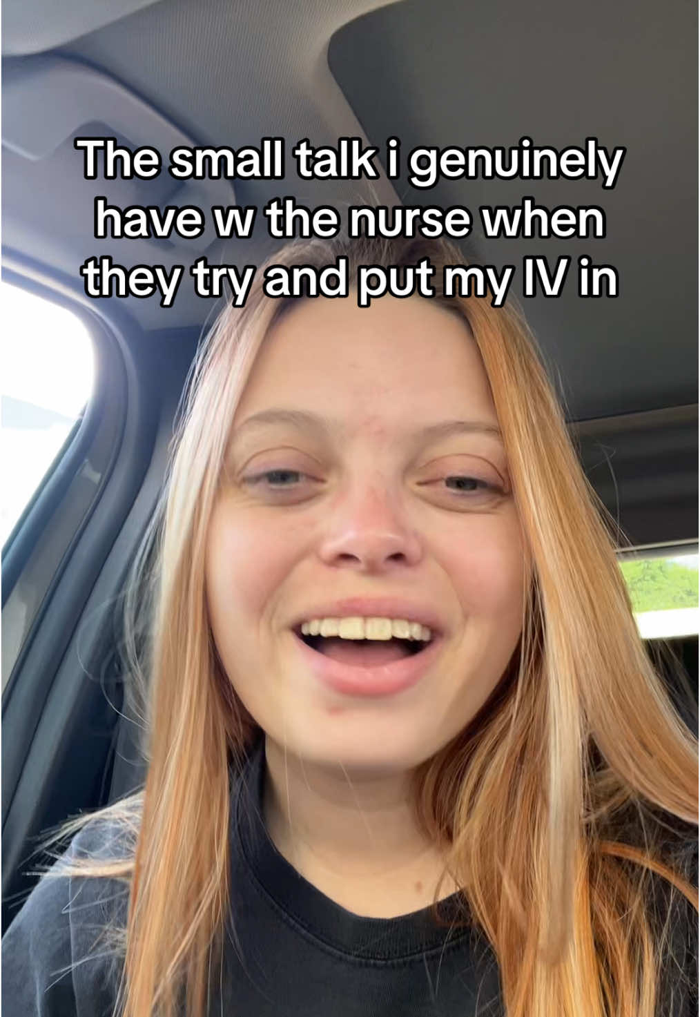 Is this too niche? 😭💀 #stress#stressing#iv#nurse#smalltalk#infusion#treatment#autoimmune#autoimmunedisease#chronic#chronicillness#chronicillnessawareness#itp#platelet#rituximab#hospital#doctors#fyp#foryou#funny 