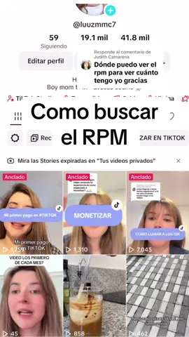 Respuesta a @Judith Camarena Como buscar el RPM y que es el RPM #rpm #RPM #tiktoktips 