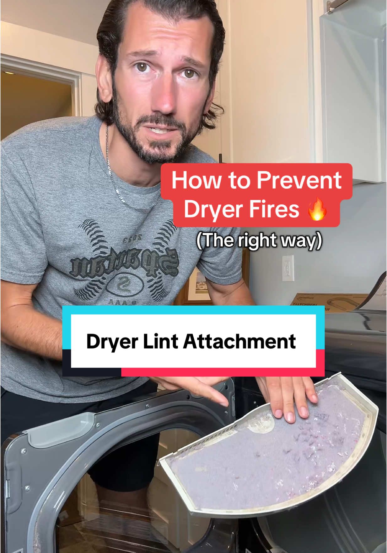 I’m so glad someone suggested this because I had no idea. #dryerventcleaning #dryer #lintremover #lintremoval #laundry #laundrytok #safety 