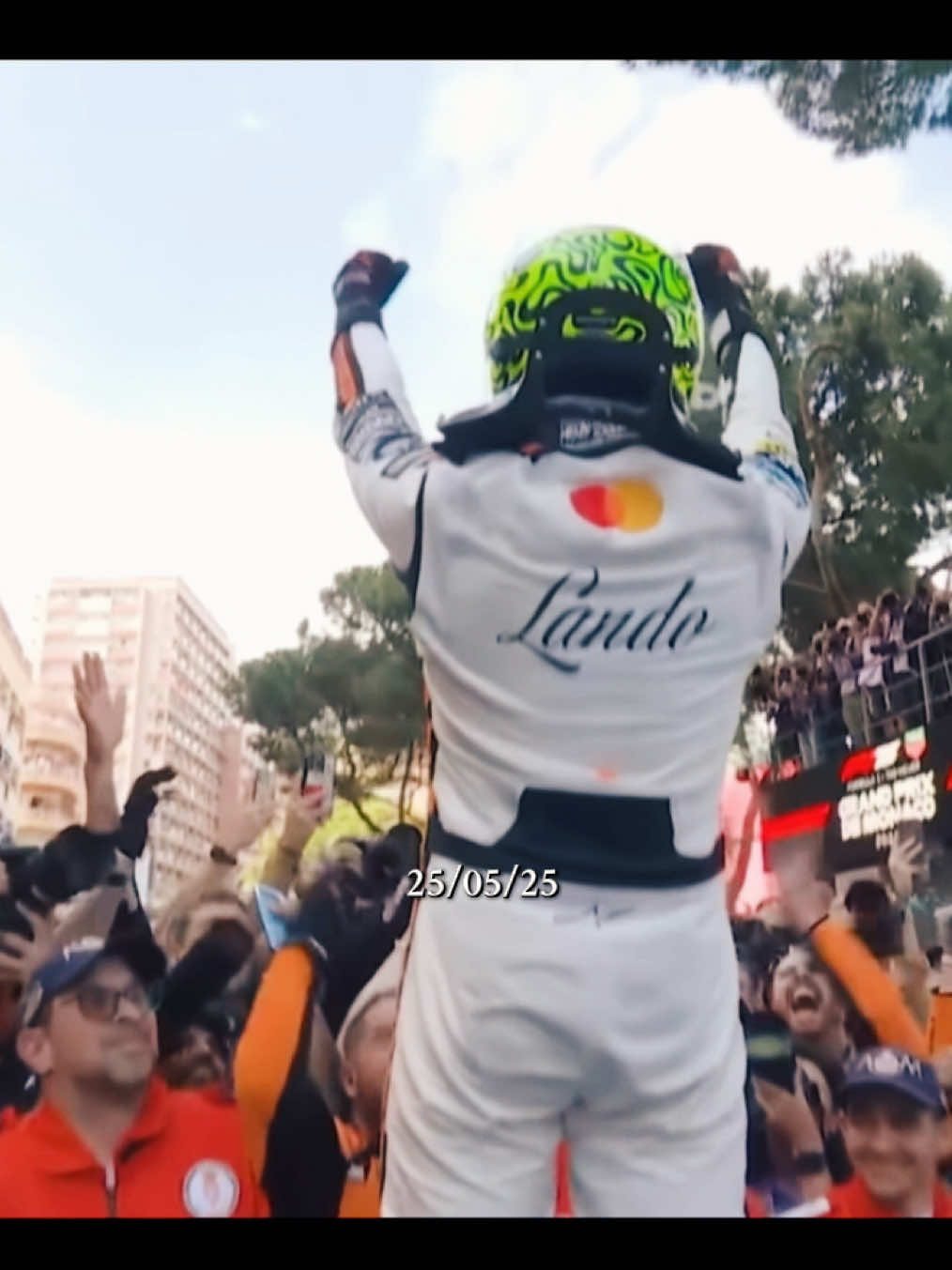 the beauty of fulfilling a childhood dream. #landonorris #f1 #formula1 #f1tiktok #ln4 #mclarenf1 #formula1tiktok #monacogp #monacogp2025  