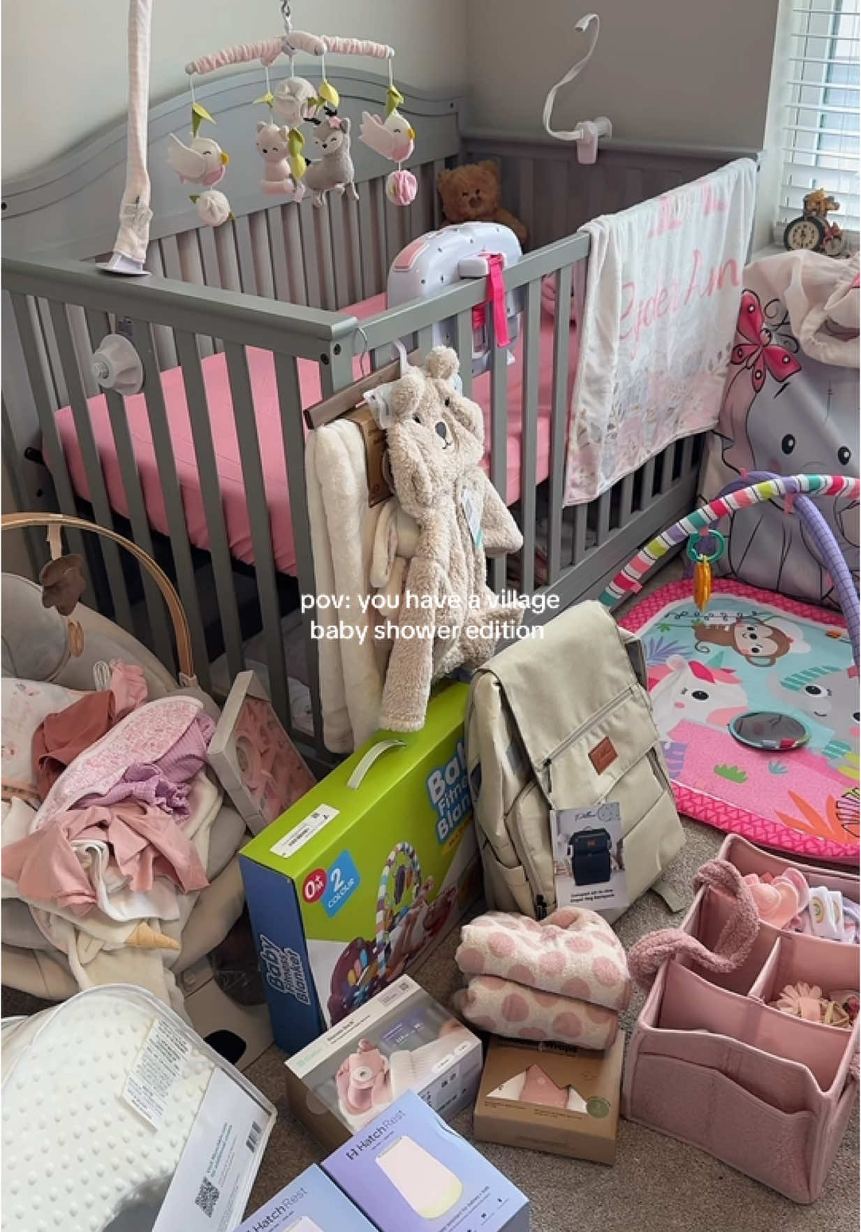I am so thankful, it’s unreal.  #babyshower #babyshowerhaul #babygirl #giftsforher #gifts #thirdtrimester #babyshowergifts #thankful 