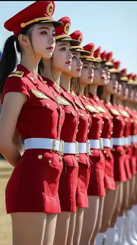 Rainbow Female Soldiers#armygirl #armylover #army #armylife #armyforever #army❤️‍🔥 