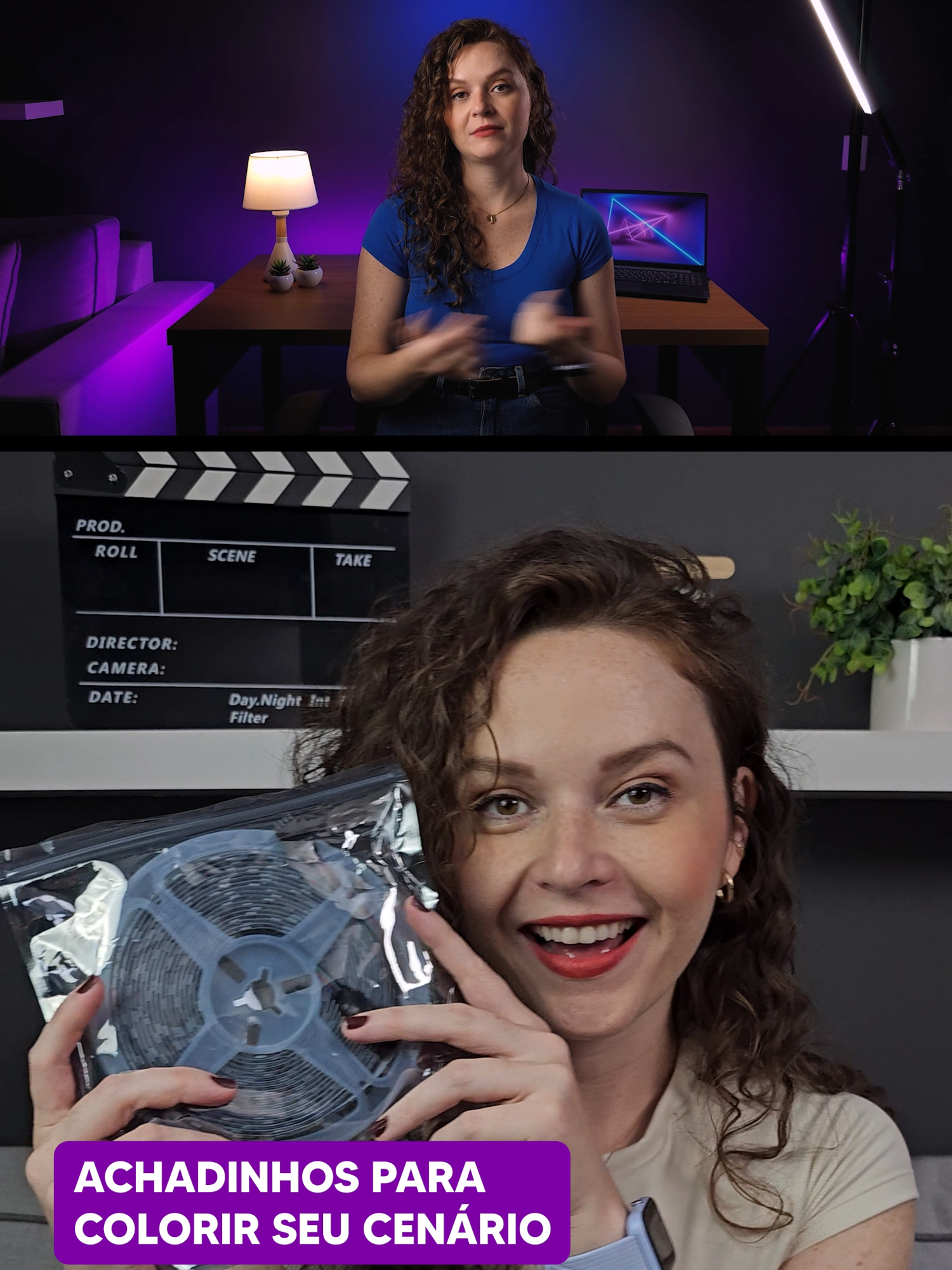 Fita de led RGB 45,00 Barra de led LUXCEO RGB 185,00 COM ESTOQUE NO BRASIL! Tudo pra deixar seu cenário colorido e estiloso! Link dos equipamentos na bio!