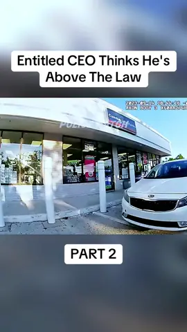 Entitled CEO Thinks He's Above The Law	 Part 2 #cops #copsoftiktok #police #policeofficer #bodycam #crime #truecrime #truestory #foryou #fyp