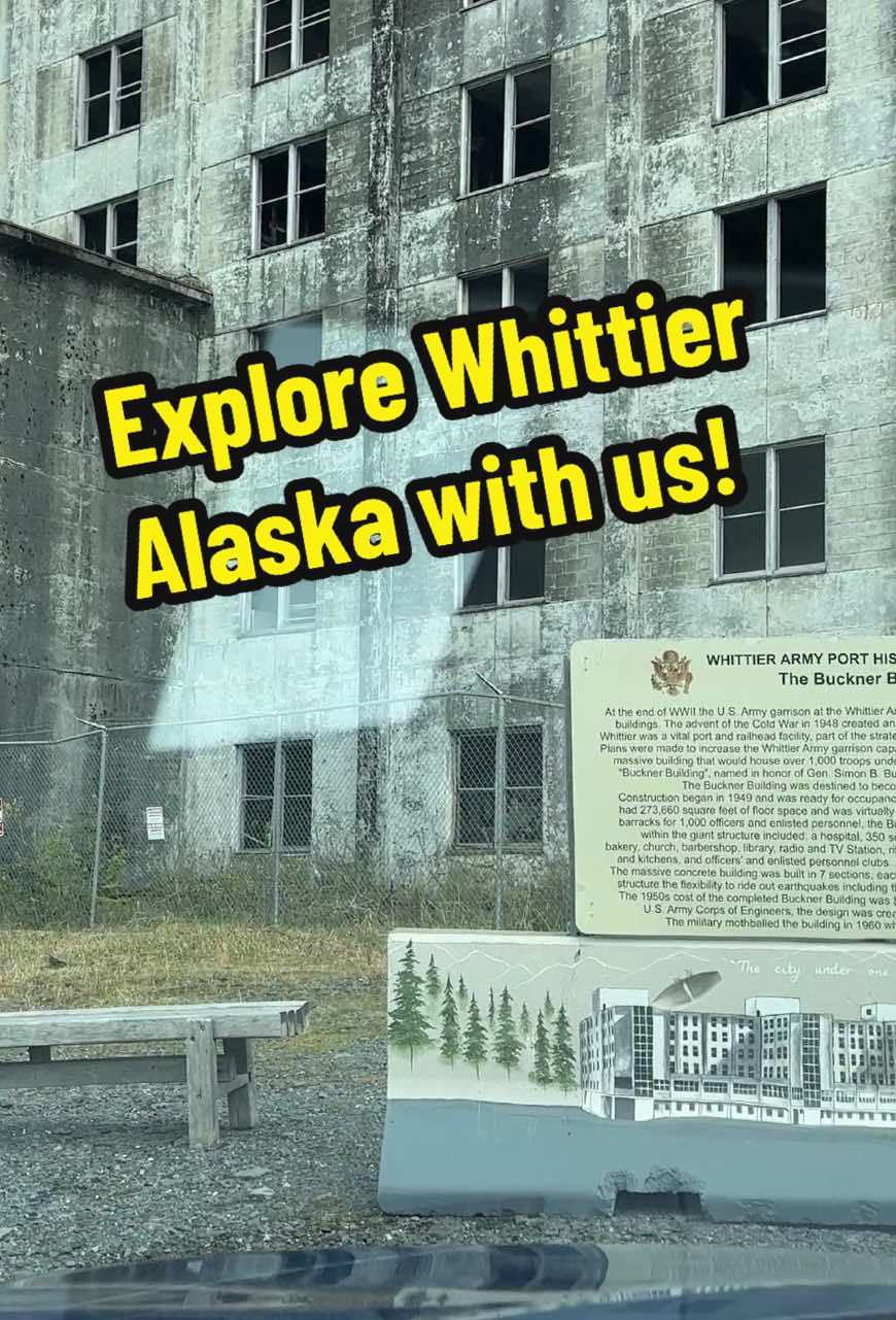 #creatorsearchinsights #travel #alaska #city #army #whittier #abandoned #building 