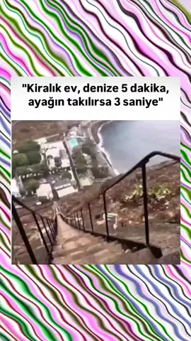 Yaşamak Ve Yok Olmak Arasında 😀😂  #komikyorumlar #keşfett #sadd_97 #yapayzeka #merdiven #manzara #deniz #denizmanzarası #satılık #kiralık 