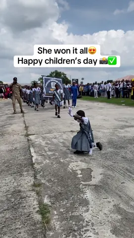 She won it all😍 Happy children’s day 📸✅ #raffiaman #viral #trending #fbyシvideo #fyp #akwaibom #raffiacity 