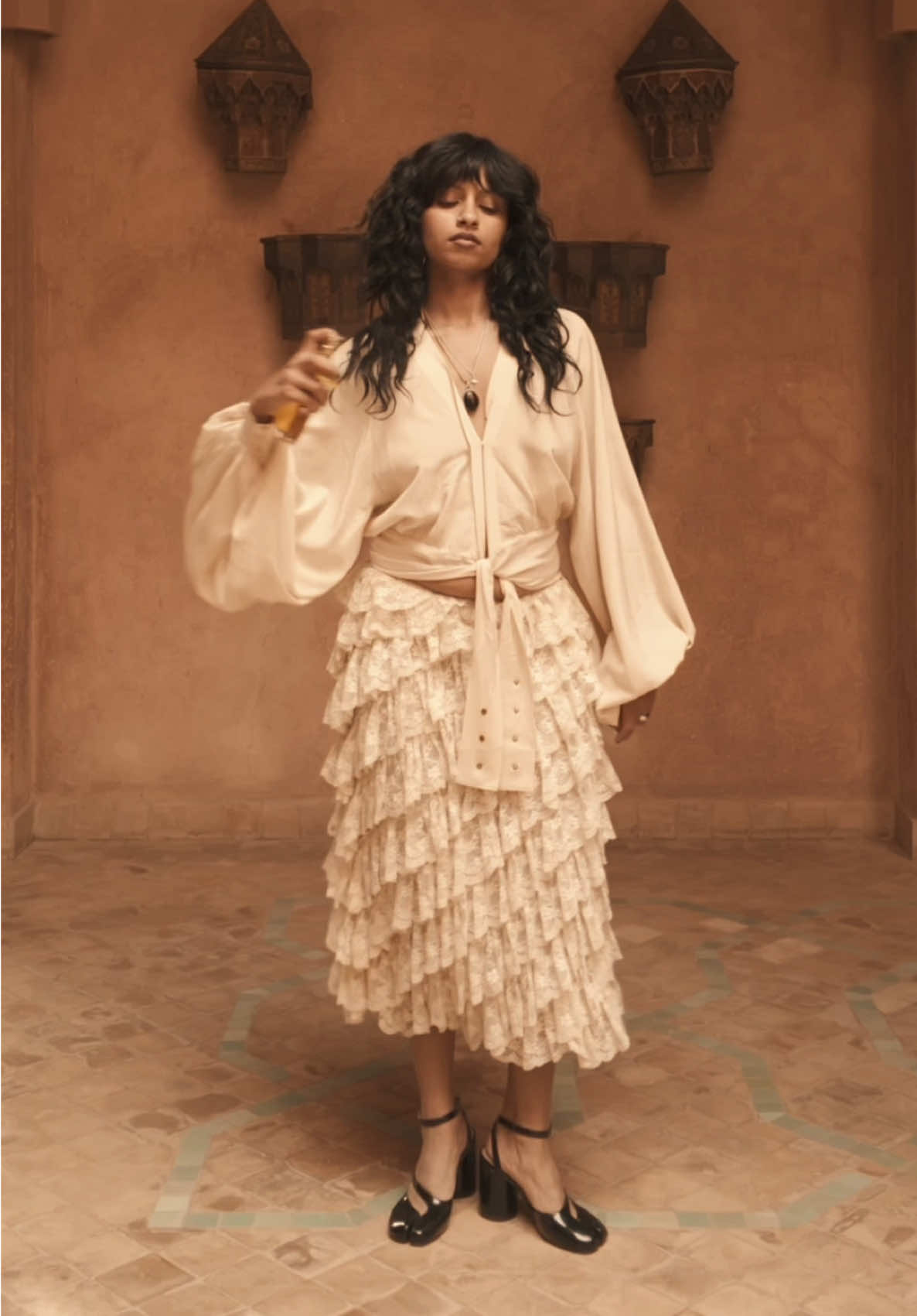 What I wore with my Gaultier Divine in Marrakech @JeanPaulGaultier #gaultierdivine #jeanpaulgaultier
