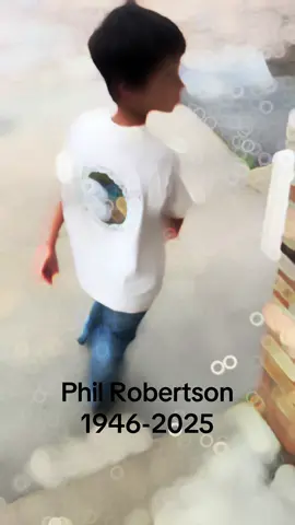 My sweet boy has to wear his shirt from @Southern Hyde Clothing Company in Memory of Phil Robertson today! #philrobertson #duckdynasty #duckcommander #fyp #ripphilrobertson #CapCut 