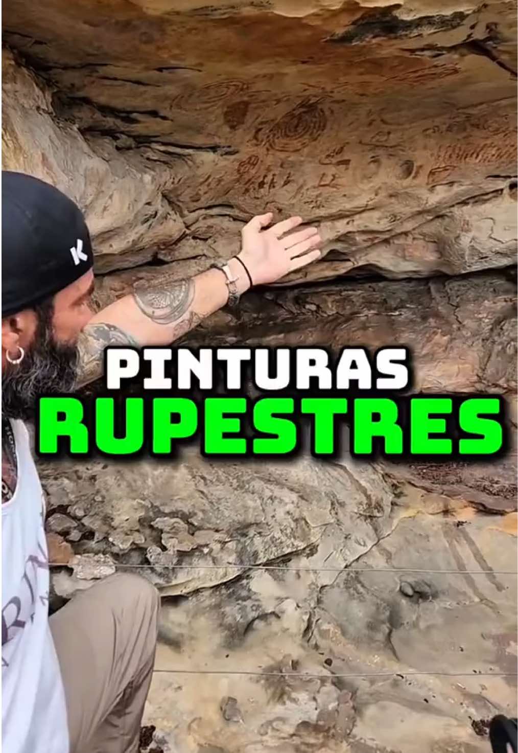 As pinturas do Catimbau #pinturasrupestres #sertao #caatinga