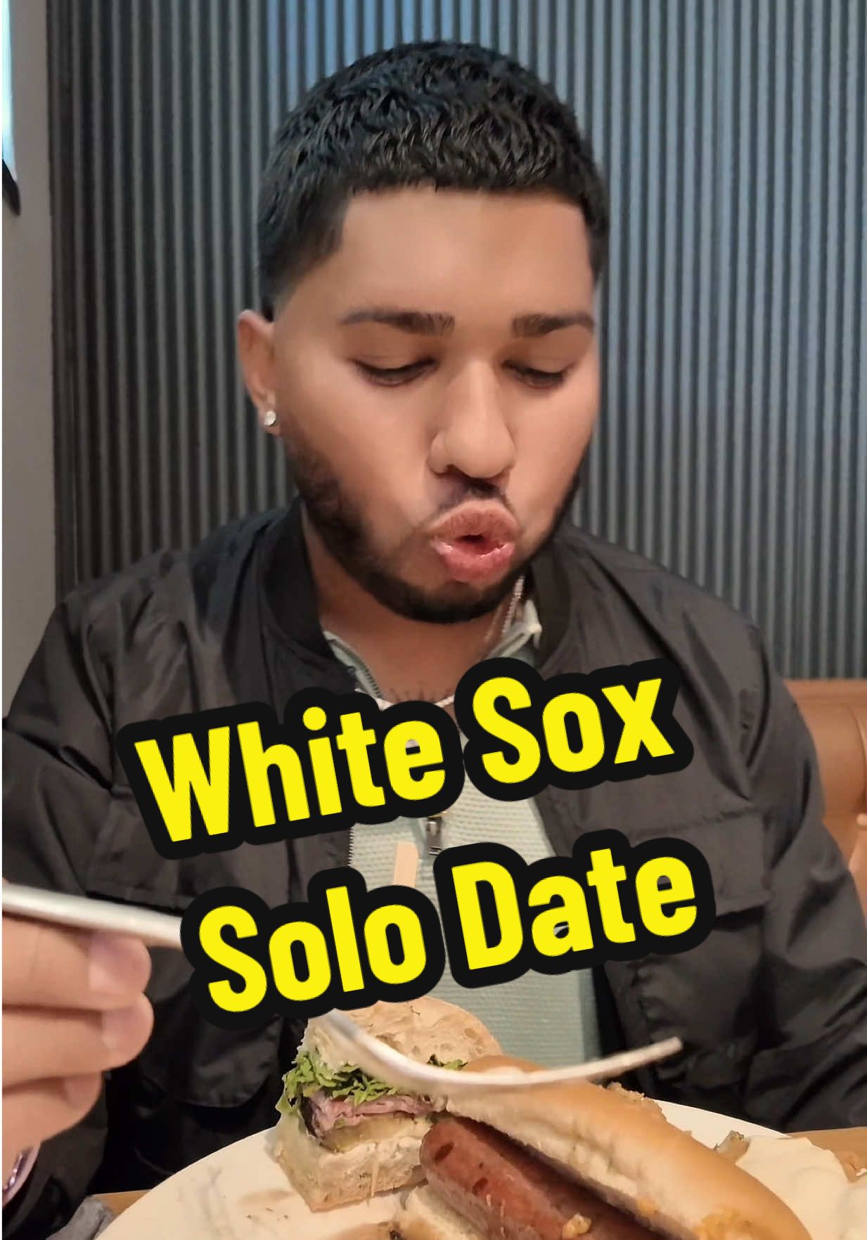 Solo Date at the White Sox Game #pov #Vlog #dayinmylife #mukbang #food #buffet #groupon #solotravel 