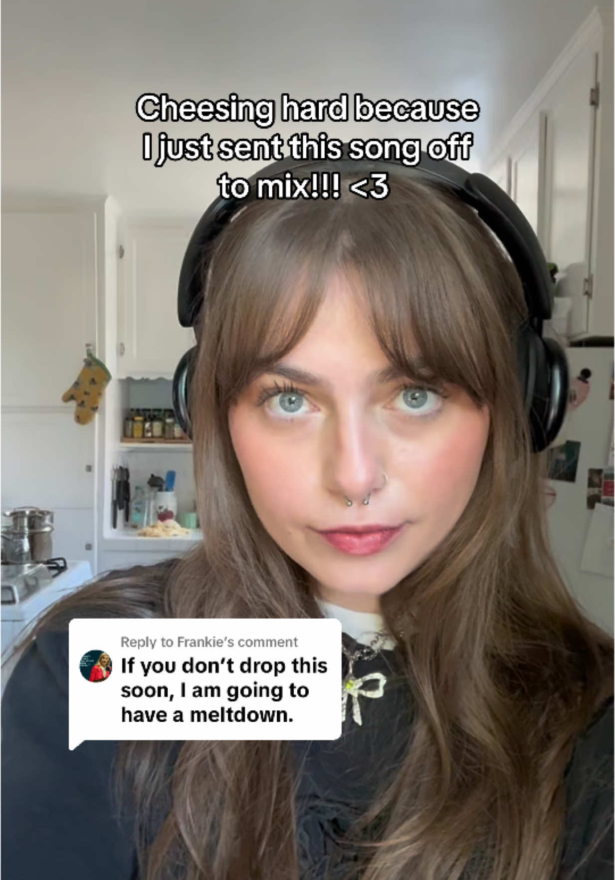 Replying to @Frankie  it’s almost finished!!! #trueish #originalsong #originallyrics #songwritersoftiktok #indiepop 