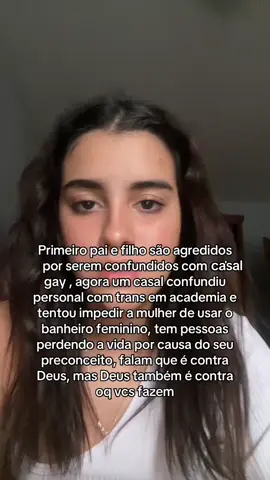 Isso é um absurdo (segue?) #foryou #viral #fyp #gay #lgbt #lesbica #trans #preconceito #noticia #pai #filho #gym