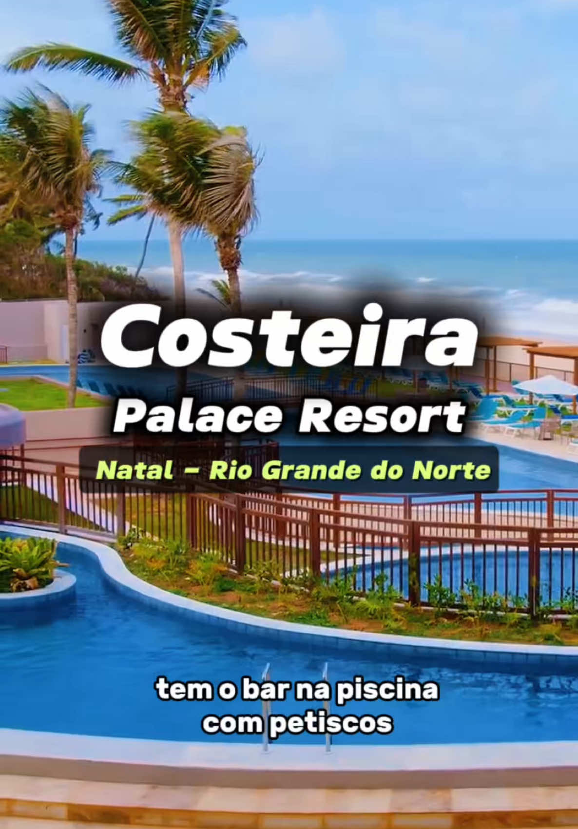 Costeira Palace Resort, o all inclusive inovador em Natal no Rio Grande do Norte — #resort #natal #nordeste #riograndedonorte #viagem #ferias #resorts #allinclusiveresort #dicasdeviagens #viajar 