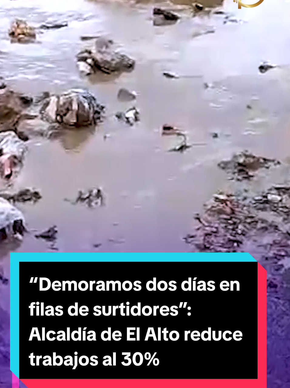 ⛽ La Alcaldía de El Alto informó que las intervenciones con maquinaria pesada se redujeron hasta en 30% por la escasez de combustible. Trabajadores municipales demoran hasta dos días en surtidores esperando diésel. 🚧🕒 #ElAlto #Combustible #ObrasPúblicas #Crisis #Bolivia 