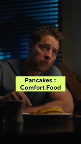 Honestly, pancakes are self-care. 🥞 #Tracker #TVShow #JustinHartley #Pancakes #ComfortFood #SD