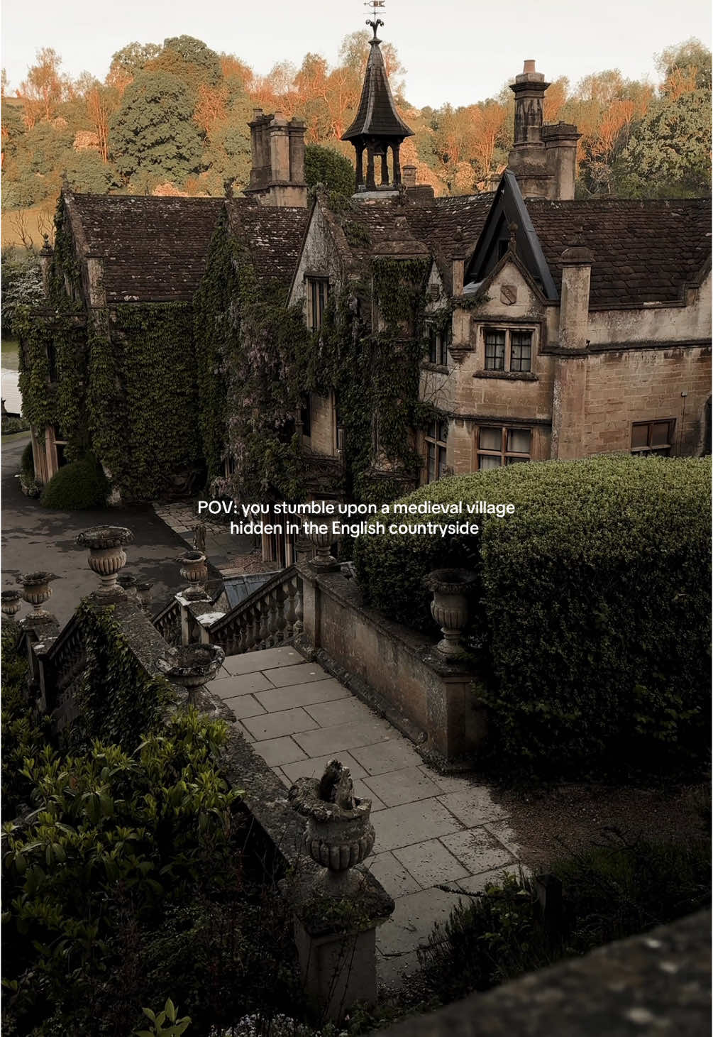 The year is 1140…#castlecombe #stowonthewold #cotswolds #england #travel #fyp #foryou #uk #uktiktok #englandtiktok #medieval #medievaltiktok #medievalvillage 