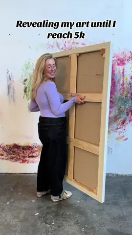 Revealing my art until I reach 5k - thank you oh so much for cheering me on!! #art #artist #artwork #painting #artreveals #artreveal #paintingreveal 