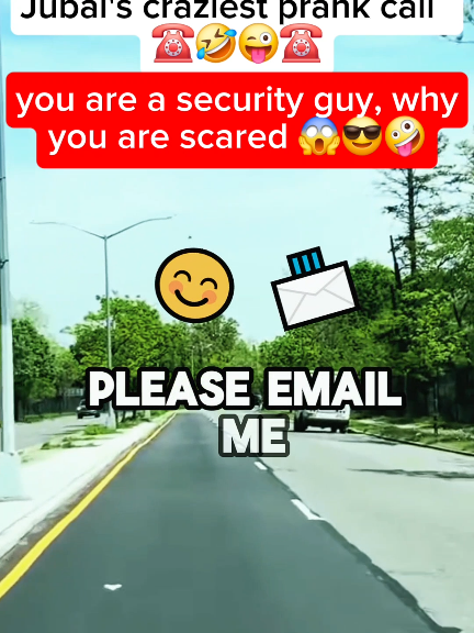 you are a security guy, why you are so scared 😱😨😎  Credits: @The Jubal Show  #radiocall #prankcall #prank #funnyy #fyp #phonecall #funny #brookeandjubal 