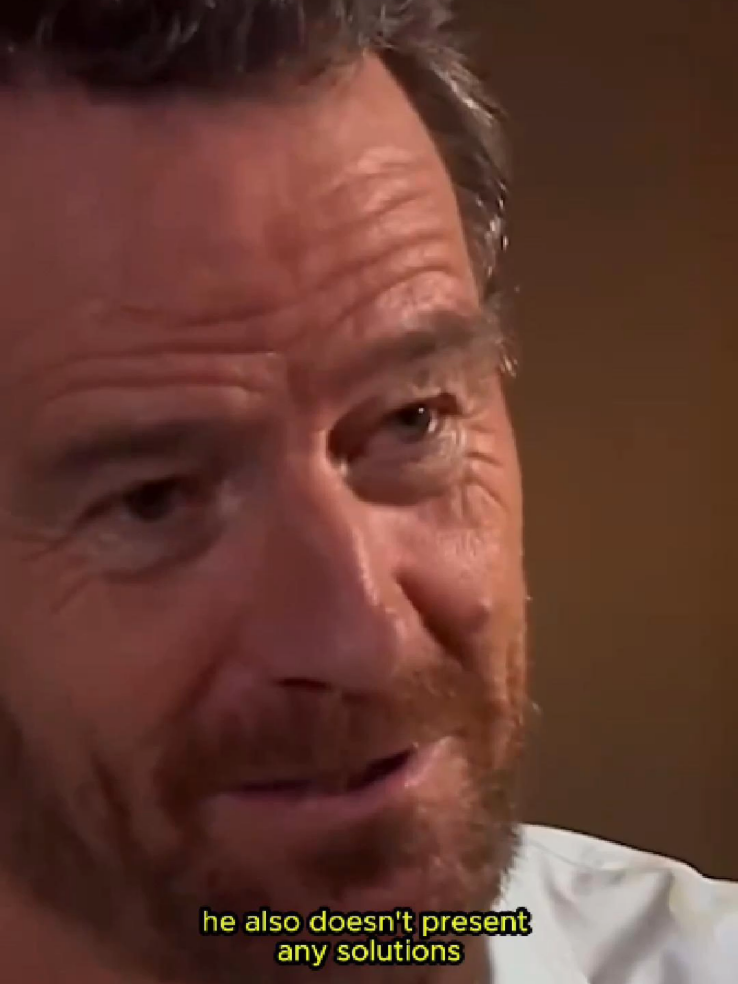 Bryan Cranston on Donald Trump #bryancranston #donaldtrump #fyp #shakespeare #demagogue