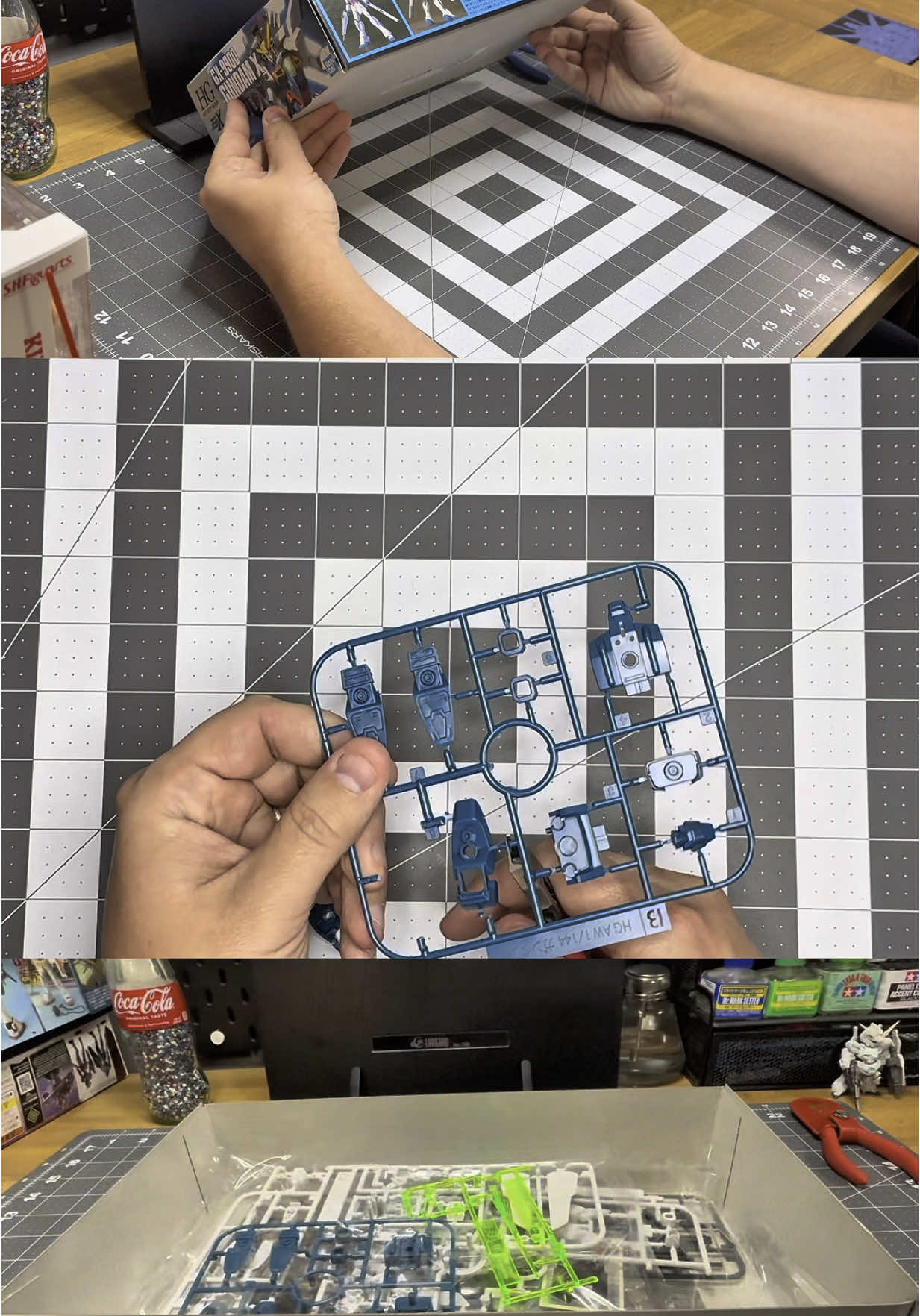Let’s make something beautiful… #gunpla #plamo #models #gundam #anime #toys #actionfigures #basicnerd #gundamx 