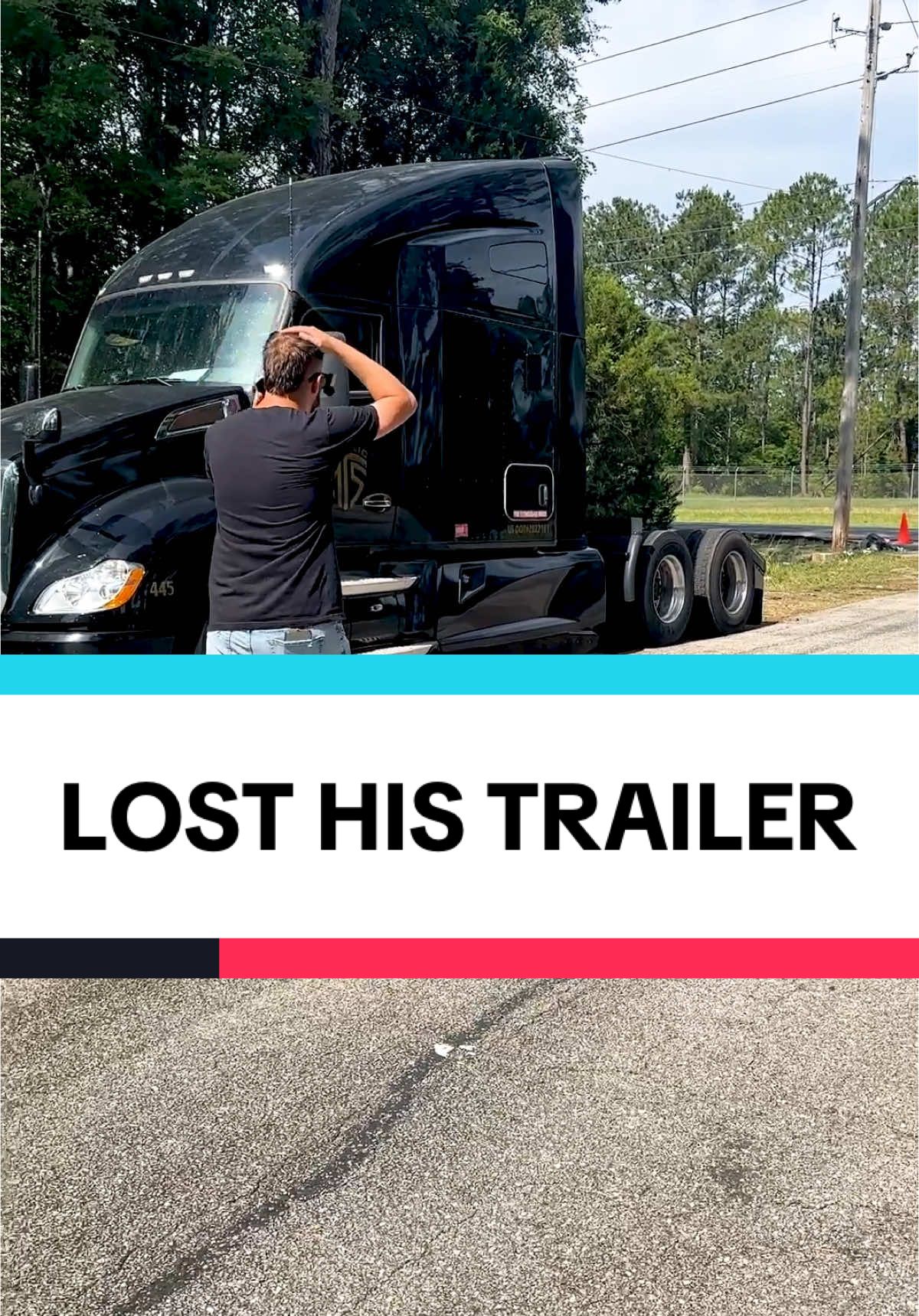 Uncle Rob sent Elvis on a load and this happened… 😂😭 #trucking #cdldriver #softhands #merdzic #cdl #usa #kenworth #truckdriver #trucker 