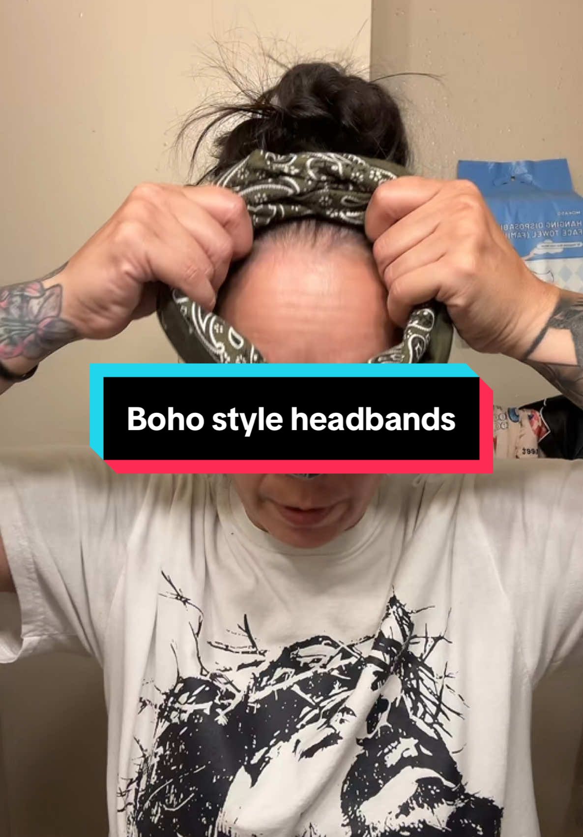 My go to headwear to cover the real estate and keep my hair out of my face #summermusthaves #headbands #hair #boho #hairbands 