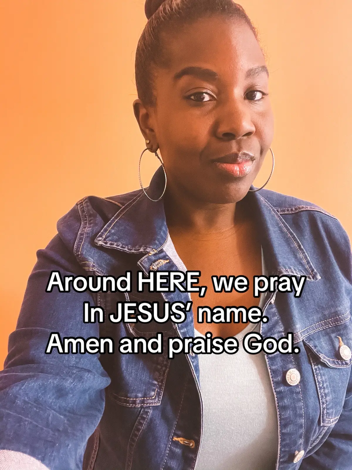 If you profess that Jesus is your Savior, let the people KNOW. So there’s no confusion or questions. Amen. 🙏🏾💖 . . . #godoverall #christiantiktok #jesus #pray #christian #imperfectlyb #brittanyshawnte 