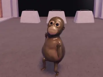 Felt a lil cute😛 #viral #monkeydancing #fyp  #roblox #robloxfypppppppppppppppppppppppppppppp  