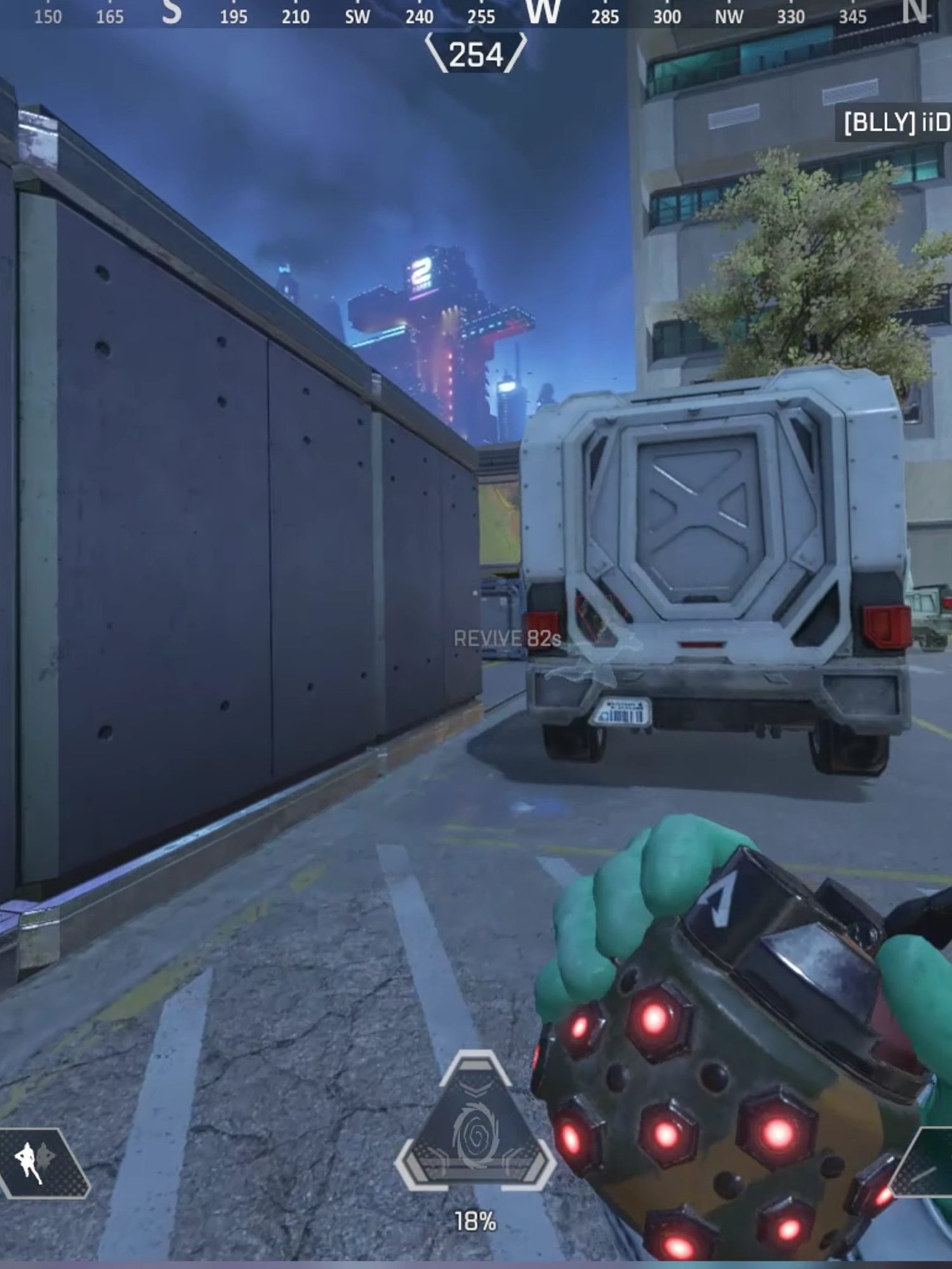 It's not always about how big the nade is but how well you use it 😜#apex #apexlegends #funnygamingclips #hesoneshot #capcut #fyp