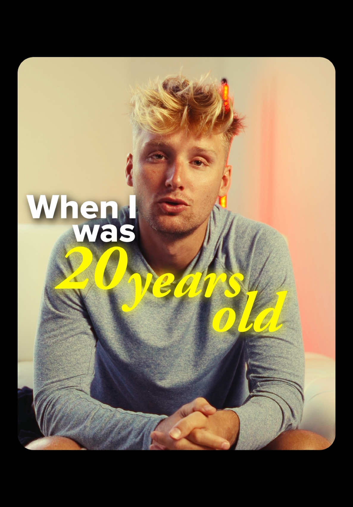 When I was 20 I took a thing from the dirt .