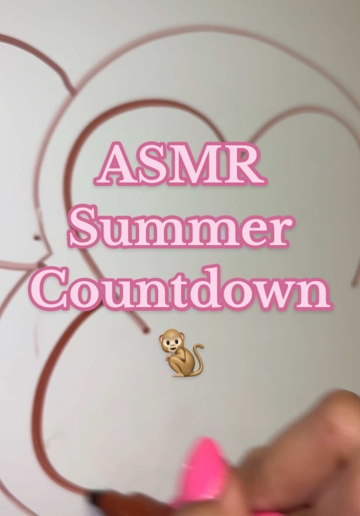 ☀️ #asmr #dryerase #monkey #writing #calligraphy #teacher #Summer #countdown #asmrsounds #asmrvideo #asmrtiktoks #asmrtiktok #dryerasetok #dryerasemarker #dryerasemarkers #teachertok #teachersoftiktok 