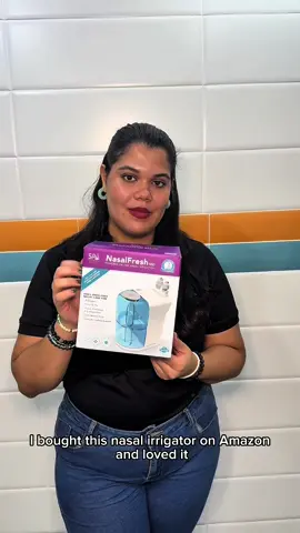 He tenido alergias y problemas de sinusitis desde que tengo memoria. He usado NasalFreshMD tres veces y cada vez me despeja rapidísimo. Es fácil de usar, higiénico y hasta me ayuda a dormir mejor. Honestamente, no pensé que lo incluiría en mi rutina, pero me encanta. @NasalFreshMD #nasalrelief #allergyseason #Alergia #flu #sinusitis #sinusrelief #amazonfinds #nasalfresh 