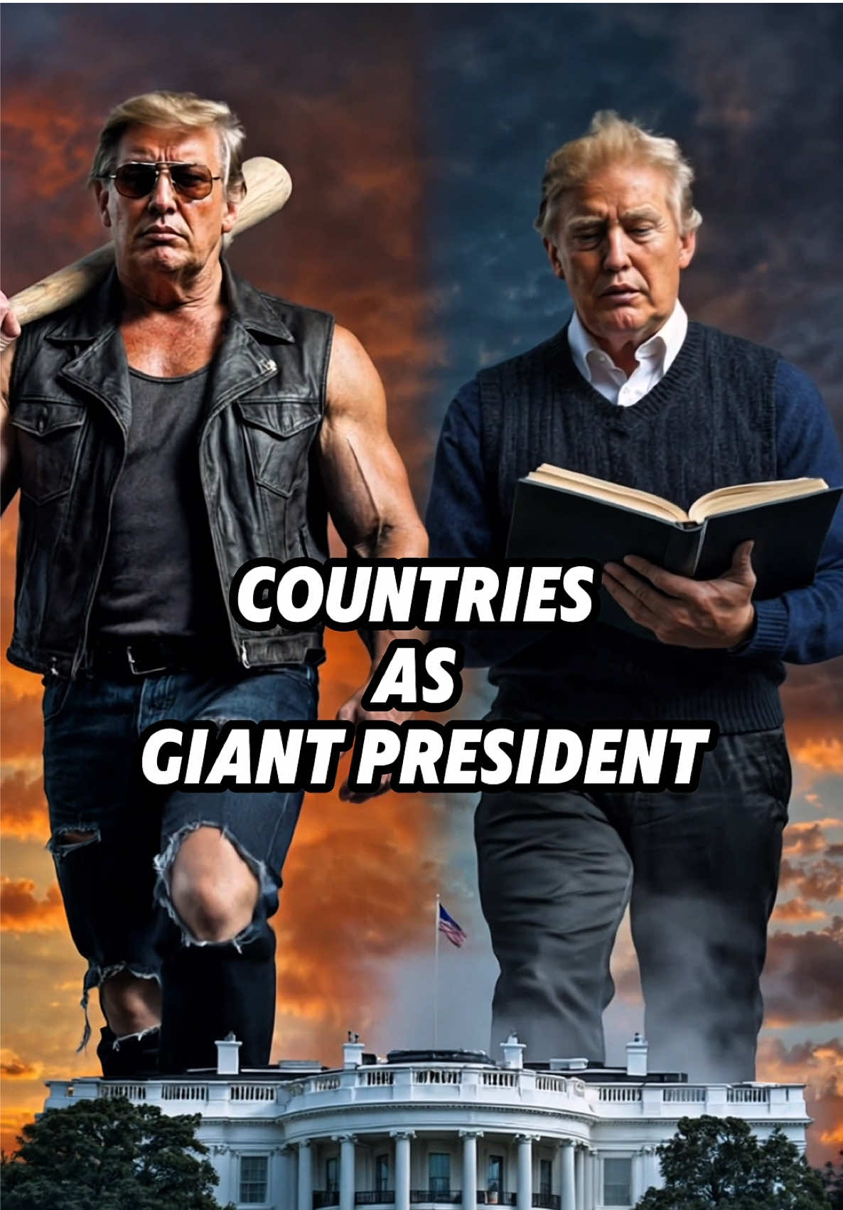 Countries As Giant President Twins! 💀🔥 #fyp #aiart #countries 