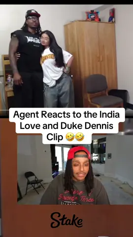 Agent Reacts to the India Love and Duke Dennis Clip. #agent00 #agent #indialove #dukedennis #amp #streameruniversity #kaicenat #fyp #fyppp #viral 