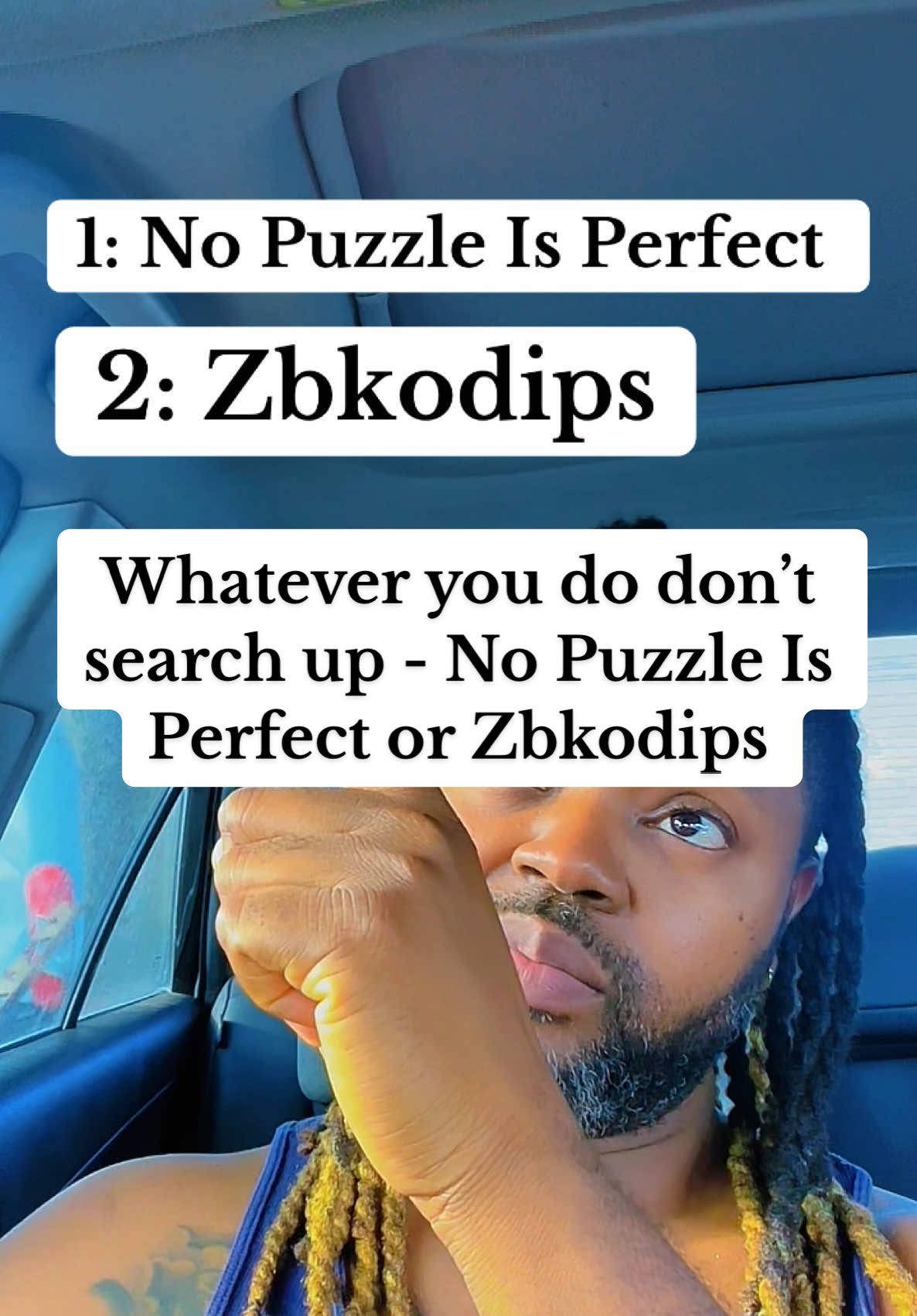 If you search up no puzzle is perfect or Zbkodips you will be left speechless #mindblowing #speechless #fypage 