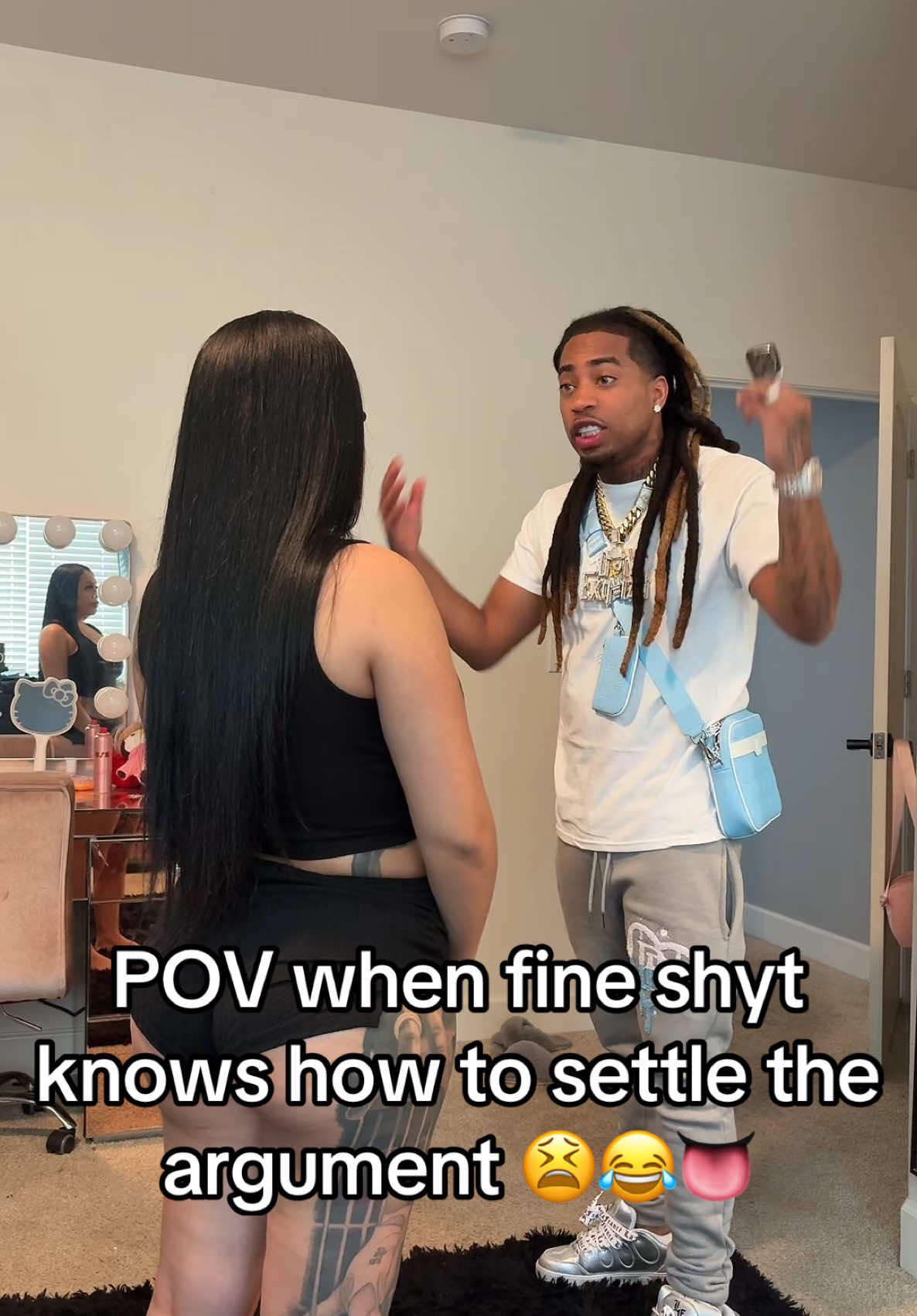 And it’s that easy lol #fyp #funny #couplegoals #couple #viral #relatable 