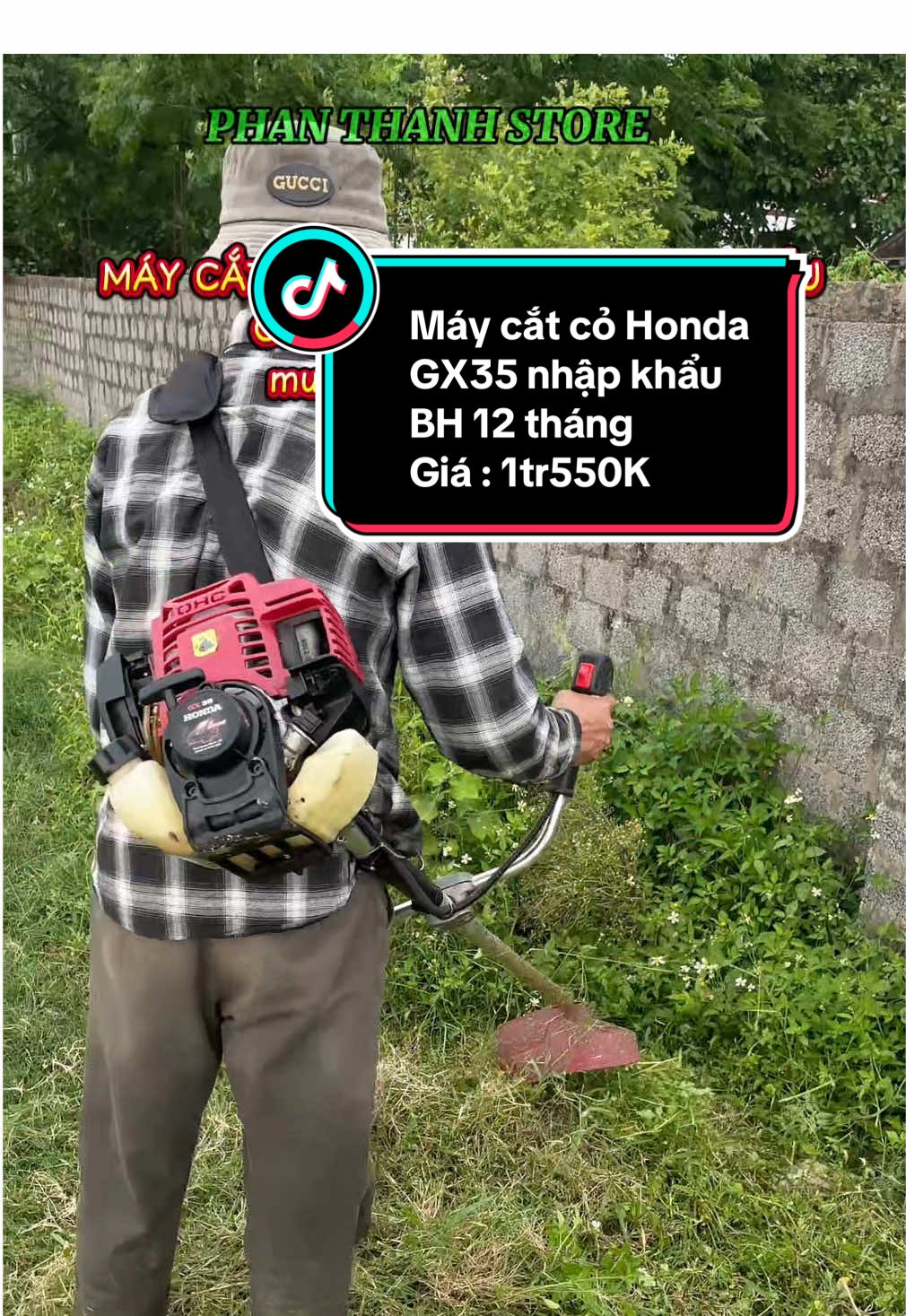 Máy cắt cỏ HONDA GX35 động cơ 4 thì , nòng 39 li , công suất 35CC . Bảo hành 12 tháng #xuhuong #viralvideo #trendingvideo #maycatco #maycatcogx35 #maycatcogx35thailan #maycatcogx35chayxang 