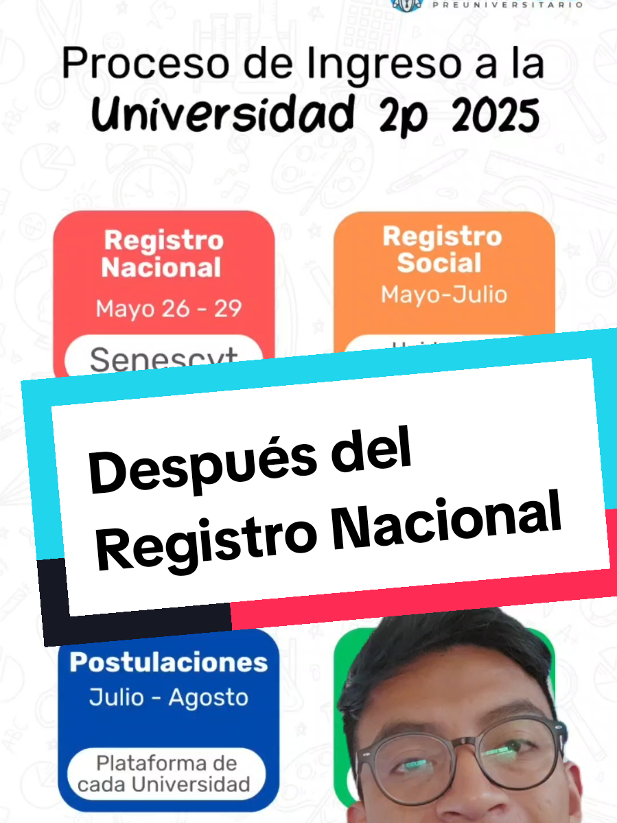 Después del Registro Nacional #registronacional #prehenryford #ingresoalaU #senescyt #ExamenesEc #Postulacion 