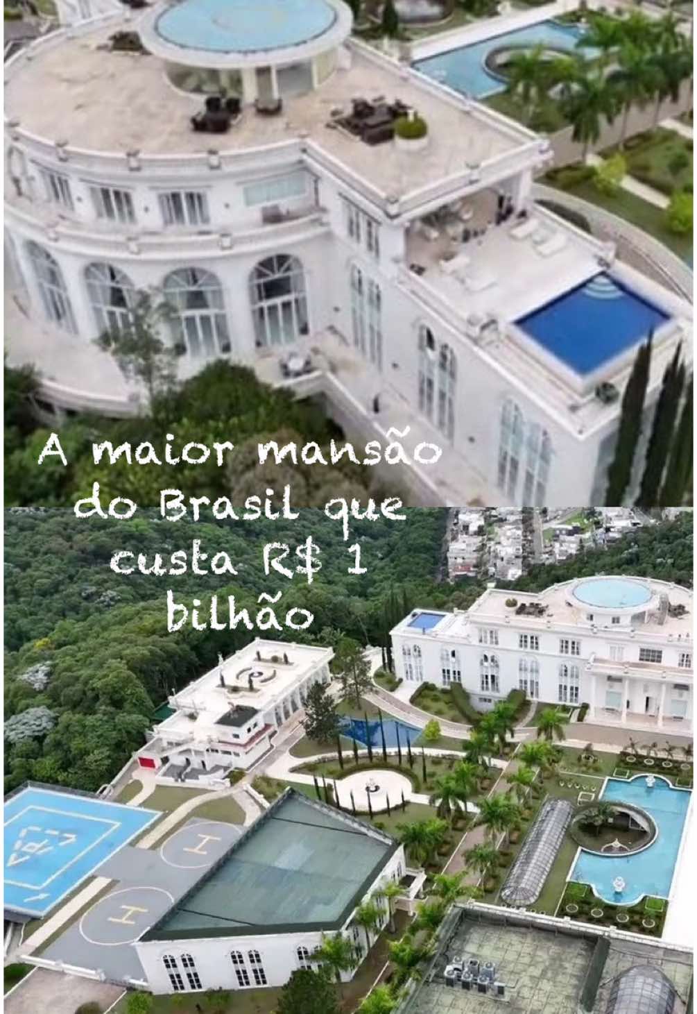 Imagina morar numa casa que vale 1 bilhão de reais!  Fonte: CNN, Casa e Jardim  #mansao #casa #arquitetura #reforma #redetv #bilionario #saopaulo #alphaville 