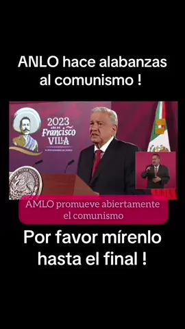 México en camino al comunismo y cada día más cerca ! #comunismo #mexico 