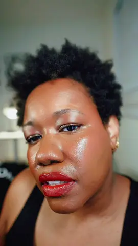 #makeup #redlips @ONE SIZE BEAUTY @DanessaMyricksBeauty @Pat McGrath Labs 