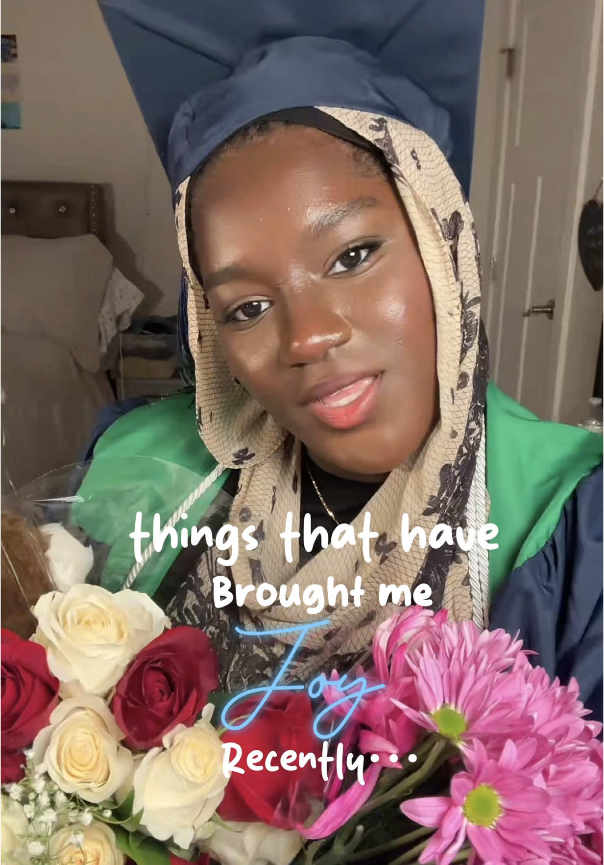 alhamdulillah for it all 🤍✨#foryou #alhamdulillah #blackcreators #muslimcreator #makeup #skincare #graduation #classof2025🎓✨ #foryoupage #nutrition #wellness #GymTok #workout #crocs #tlou #contentcreator #beautycreator @Crocs @Youth To The People @Origins Skincare @Naturium 