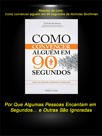 Resumo do livro Como convencer alguém em 90 segundos – Nicholas Boothman | Conquiste em instantes! Você sabia que a primeira impressão pode definir o rumo de qualquer conversa? No resumo do livro Como convencer alguém em 90 segundos, de Nicholas Boothman, revelamos as técnicas práticas para conquistar a atenção, empatia e confiança de qualquer pessoa logo nos primeiros instantes. Neste vídeo, você vai descobrir como alinhar corpo, mente e voz para gerar conexão genuína — e transformar simples encontros em grandes oportunidades. Aprenda como dominar o poder do contato visual, o segredo de um aperto de mão eficaz, como adaptar sua comunicação ao estilo da outra pessoa e muito mais. Ideal para quem quer se destacar em entrevistas, reuniões, vendas, networking e até em conversas casuais. ⏱ Veja no Vídeo: 00:00 – A importância da primeira impressão 00:38 – Comunicação congruente: corpo, mente e voz 01:26 – Linguagem corporal e atitude positiva 02:03 – O poder do contato visual e do aperto de mão 02:50 – Sincronizar para criar empatia 03:30 – Estilos de comunicação: visual, auditivo e cinestésico 04:15 – Perguntas abertas e escuta ativa 04:30 – Rapport em 4 passos 05:00 – Conexão real em menos de 90 segundos 📌 Gostou do vídeo? 👉 Inscreva-se no canal para mais resumos transformadores 👍 Curta e compartilhe com quem precisa causar uma boa impressão -     • Resumo do livro Como convencer alguém em 9...   🛒 Adquira o livro original com desconto no link abaixo e aprofunde-se no conteúdo: 🔗 - https://amzn.to/4koCPMe ------------------------------- ⚠️ Disclaimer: Este vídeo é um resumo interpretativo para fins educativos, baseado no livro Como convencer alguém em 90 segundos, de Nicholas Boothman. Recomendamos a leitura da obra original para aprofundamento. ------------------------------------------------------------- 💡 Frase Motivacional: “Conquistar corações em segundos começa com um gesto simples: estar 100% presente com o outro.” -------------------------------------------- 🔗 Seja bem-vindo ao Conecta Geral! Aqui a gente fala sobre desenvolvimento pessoal, finanças, livros transformadores, autoconhecimento, criatividade, carreira, curiosidades e tudo que conecta a vida real com o que você quer ser. 📘 Vídeos novos toda semana — com conteúdo direto, prático e sem enrolação. 📍 Assuntos que você encontra por aqui: • Finanças pessoais e investimentos • Autoconhecimento e autoestima • Crescimento profissional • Livros que mudam sua visão de mundo • Desenhos, hobbies, brincadeiras, viagens e estilo de vida • Curiosidades e reflexões 💬 Gostou do conteúdo? Deixa o like, comenta aqui embaixo e compartilha com quem precisa ver isso hoje! 🔔 Inscreva-se no canal e ative o sininho pra não perder nada. 📌 #ConectaGeral #DesenvolvimentoPessoal #Finanças #Livros #Autoconhecimento #Curiosidades #Criatividade #Sejamelhorqueontem #Aprendendojunto #superandoobstaculos #ResumoDeLivro #NicholasBoothman #ComoConvencerEm90Segundos #Persuasão #DesenvolvimentoPessoal #influênciaa #PrimeiraImpressão #Rapport #ComunicaçãoEficaz #LinguagemCorporal#livro #FinançasPessoais #Riqueza #LivrosDeFinanças #EducaçãoFinanceira #finançaspessois #educaçãofinanceira